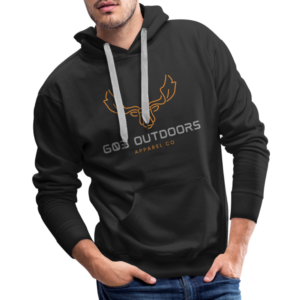 Modern Moose Hoodie - black