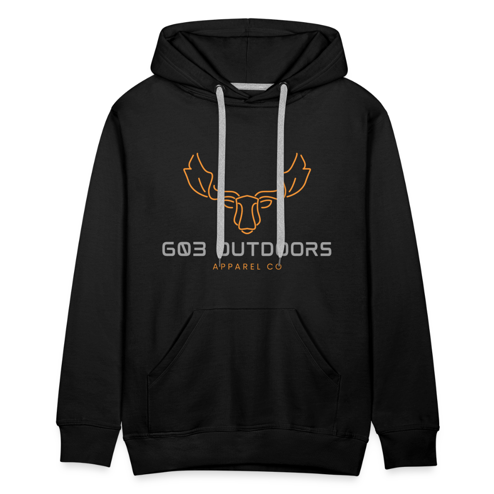 Modern Moose Hoodie - black