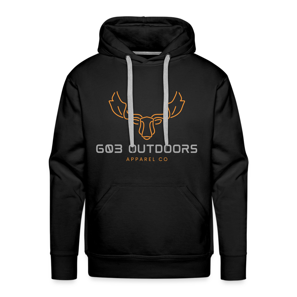 Modern Moose Hoodie - black