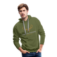 Modern Moose Hoodie - olive green