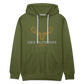 Modern Moose Hoodie - olive green