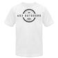 Logger T-Shirt W/ Black Logo - white