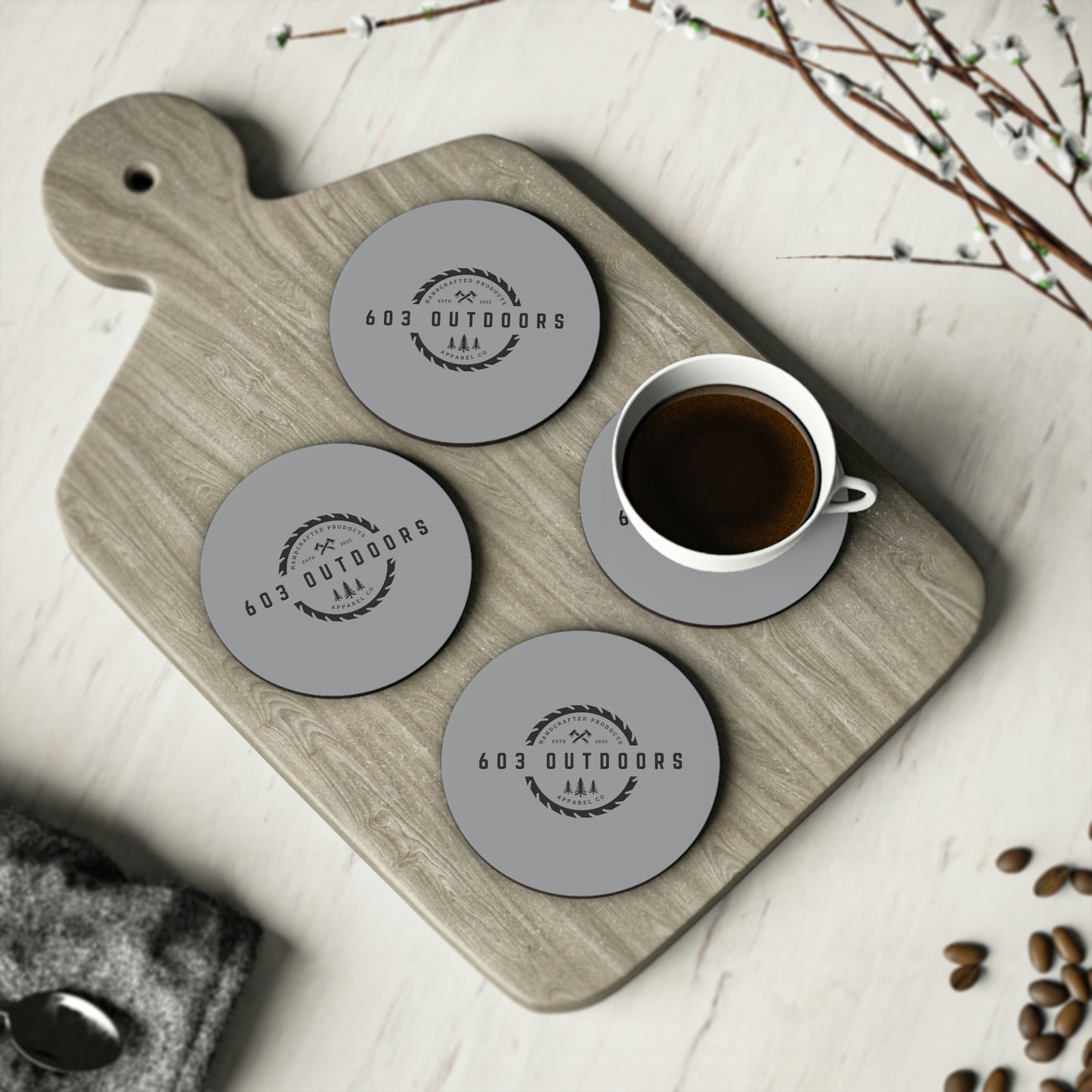 Logger Coasters