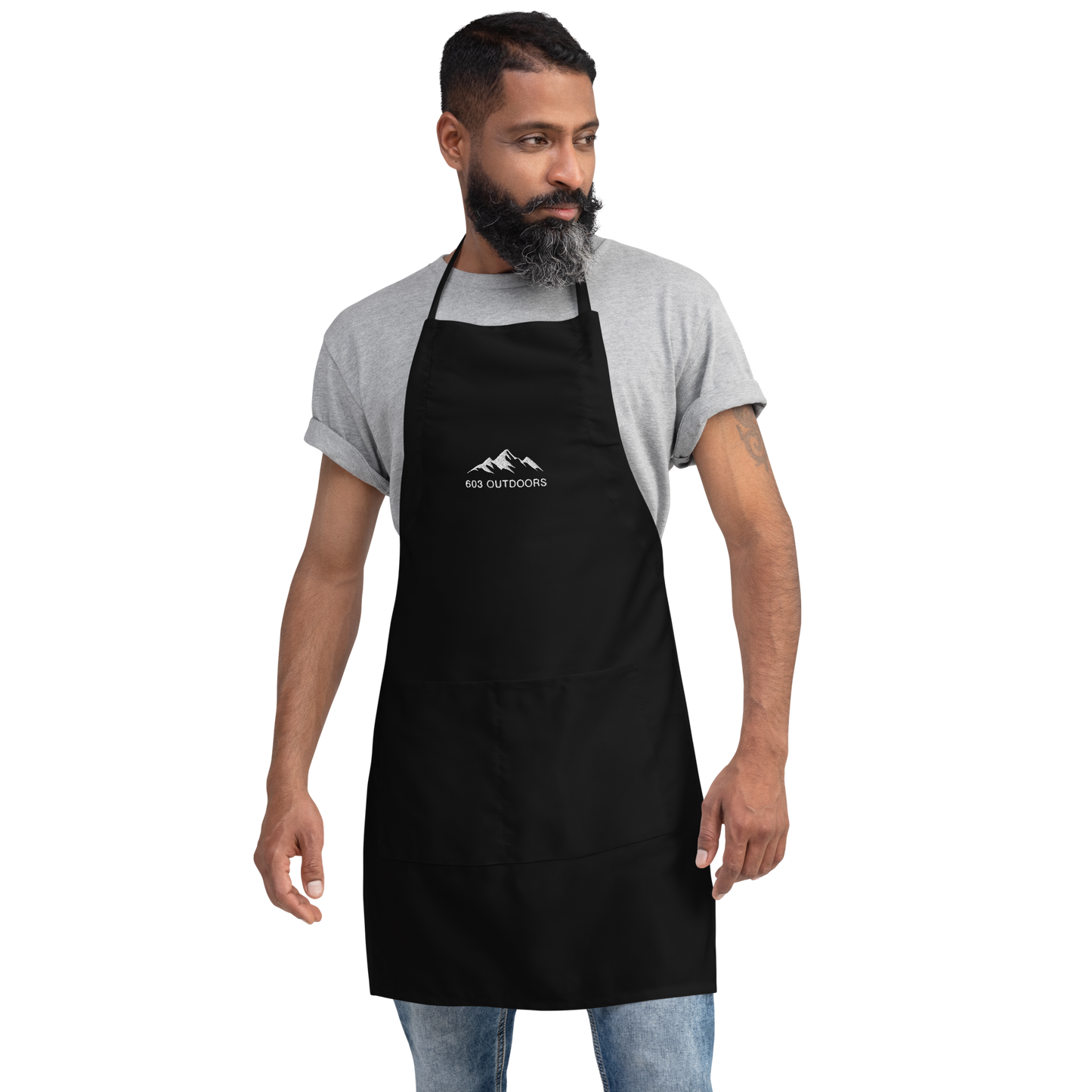 Embroidered Apron