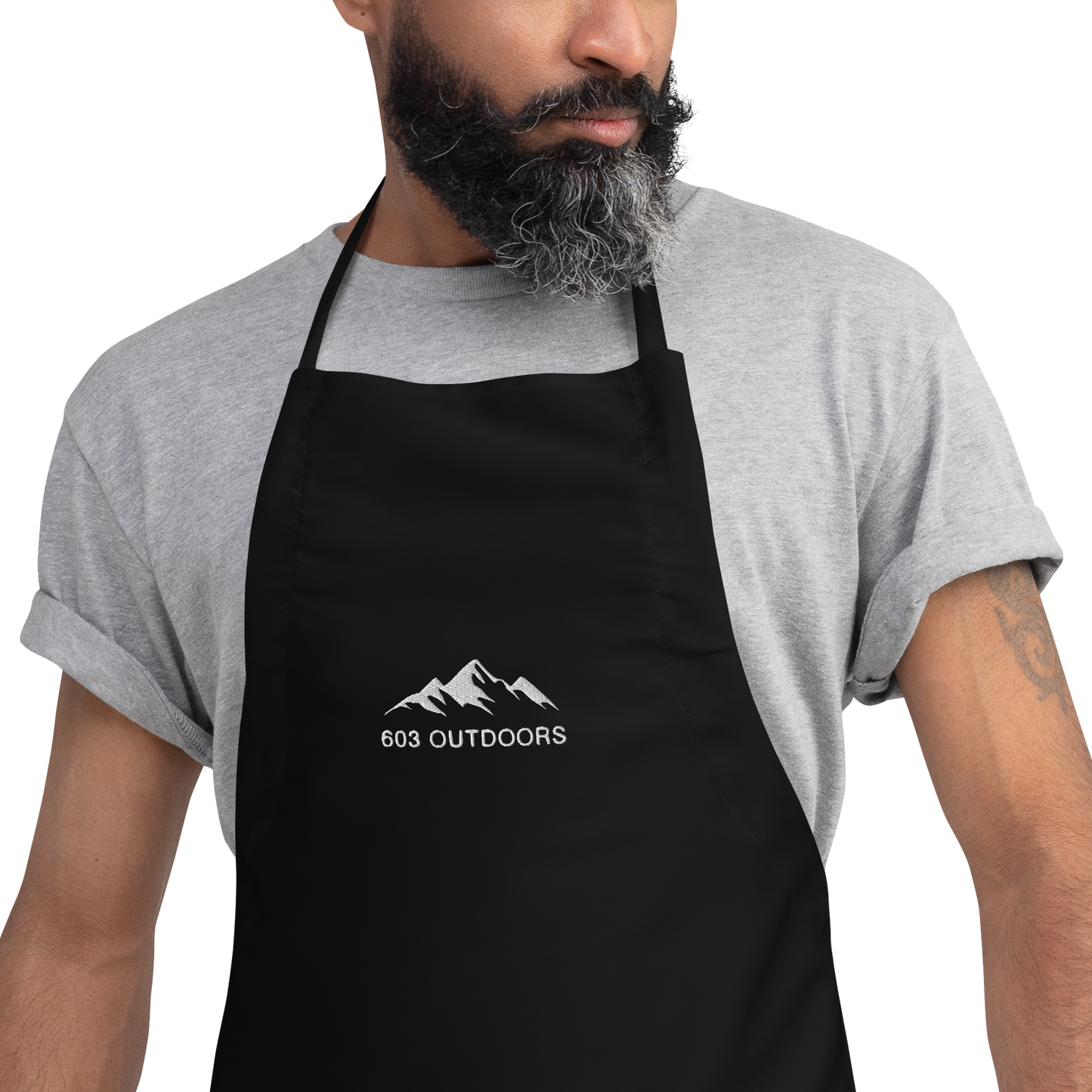 Embroidered Apron