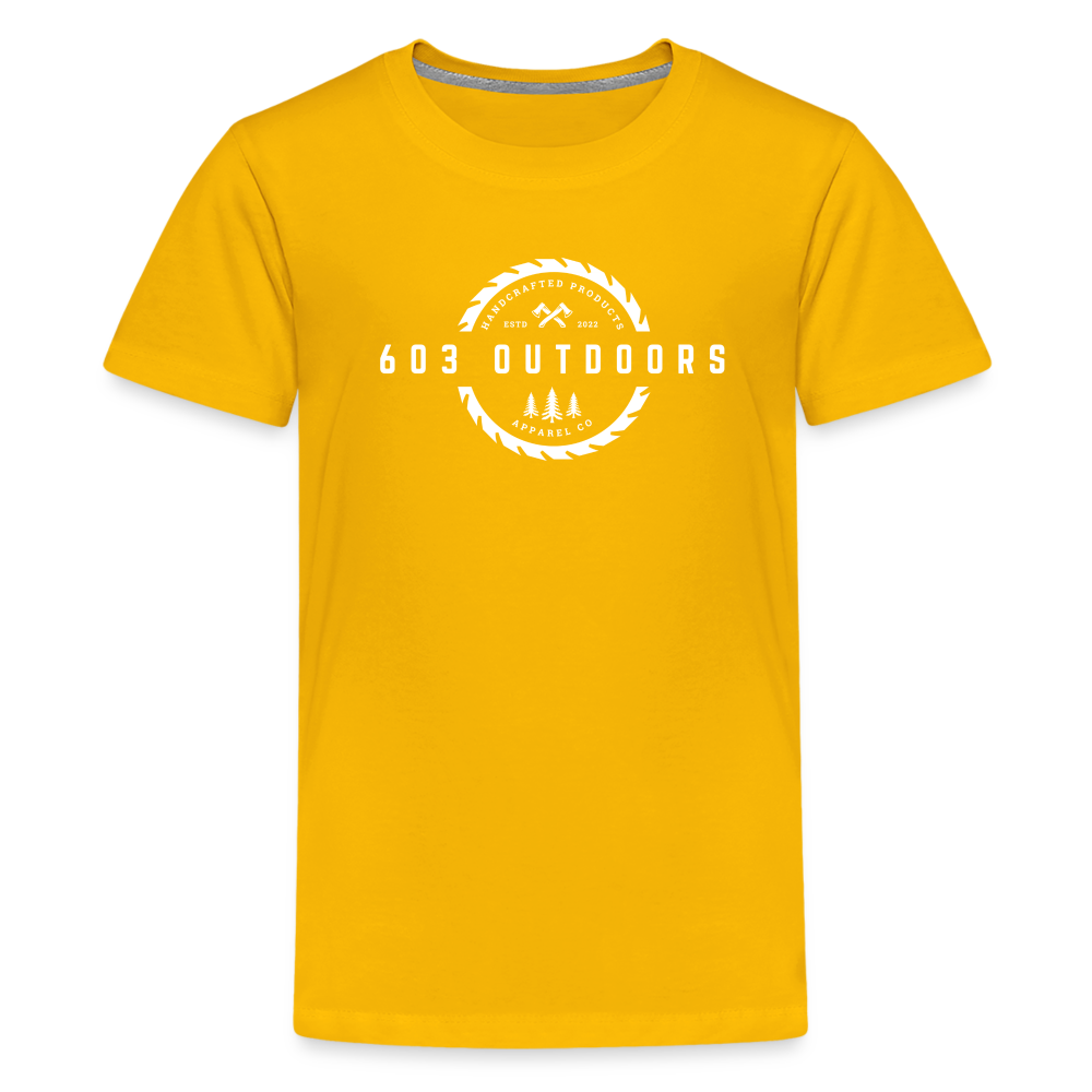 Kids' Premium Logger T-Shirt - sun yellow