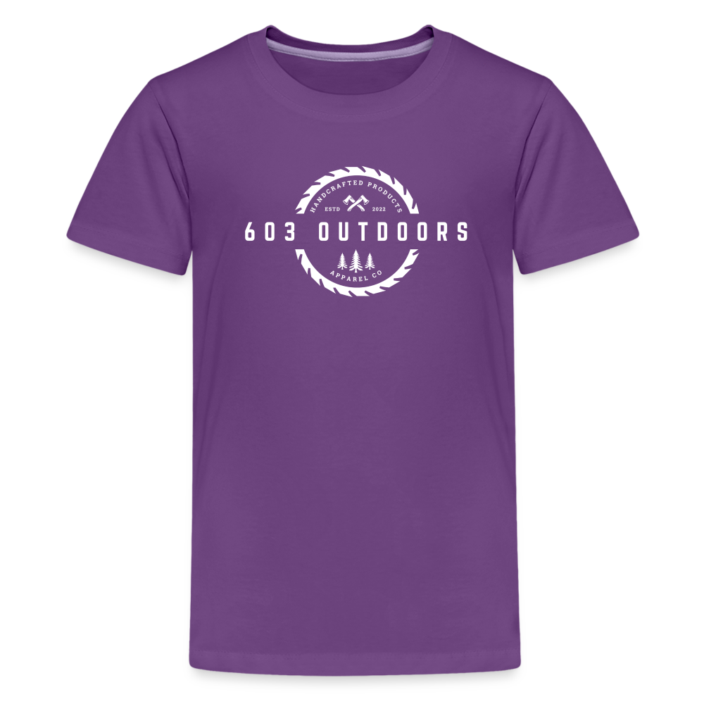 Kids' Premium Logger T-Shirt - purple