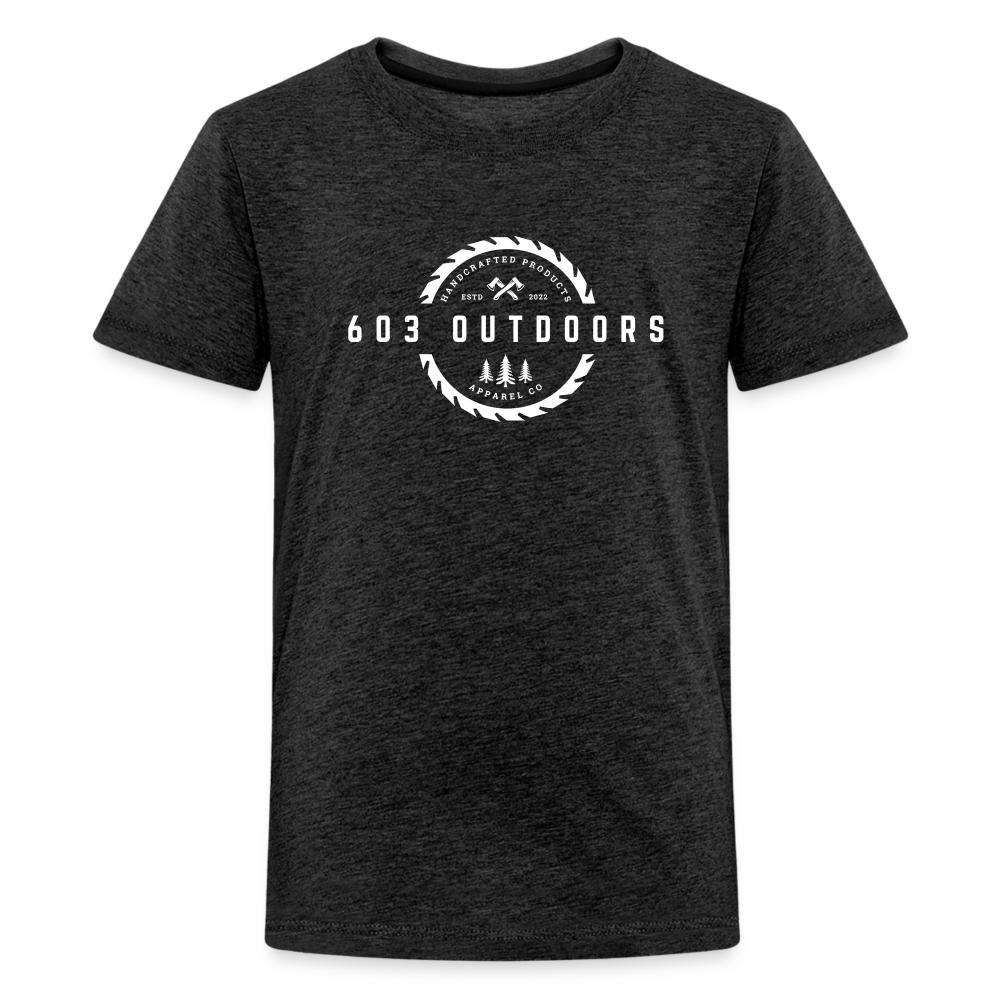 Kids' Premium Logger T-Shirt - charcoal grey