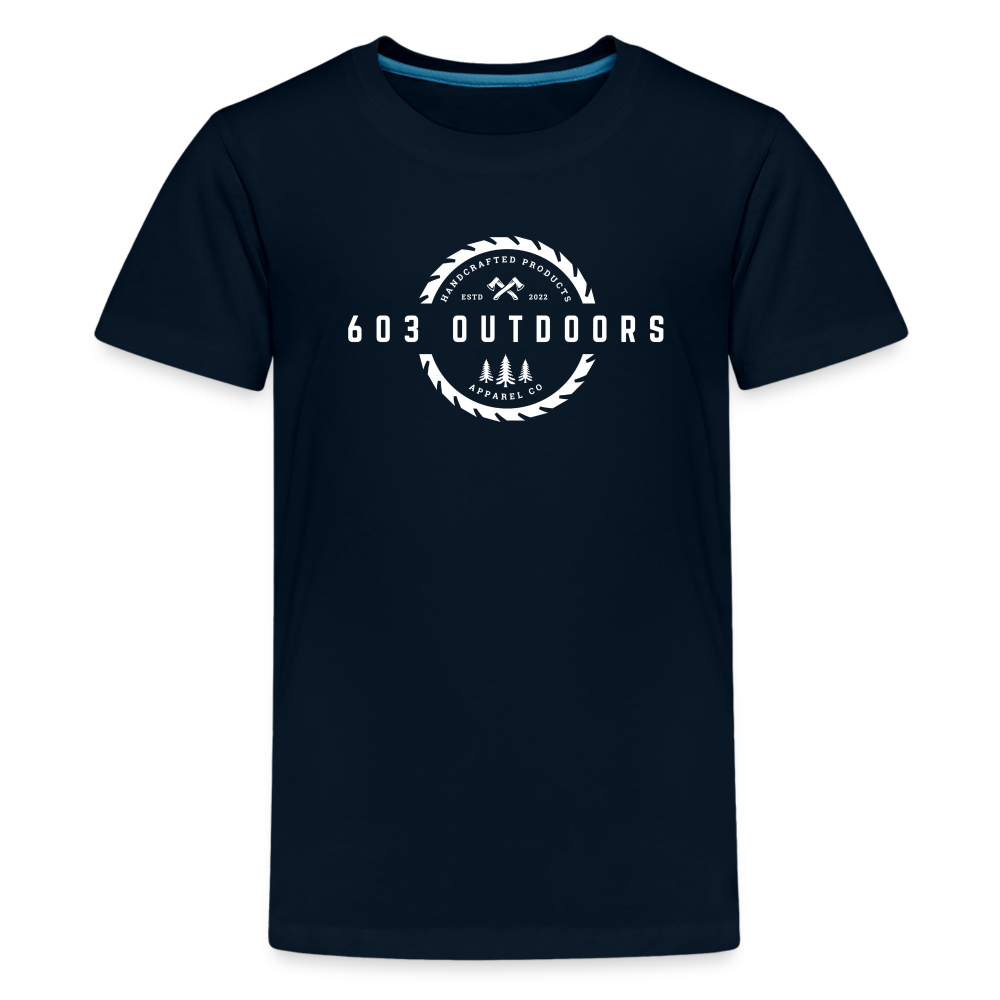 Kids' Premium Logger T-Shirt - deep navy