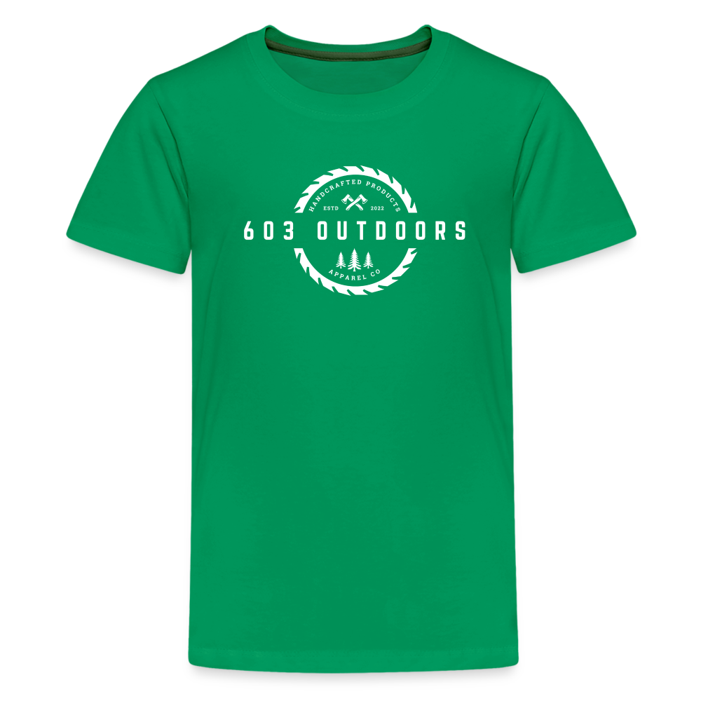 Kids' Premium Logger T-Shirt - kelly green