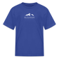 Kids' Mountains T-Shirt - royal blue