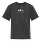 Kids' Mountains T-Shirt - heather black