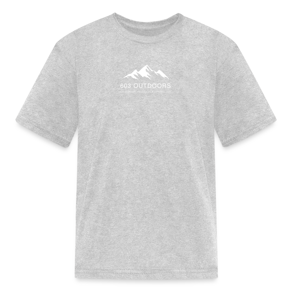 Kids' Mountains T-Shirt - heather gray
