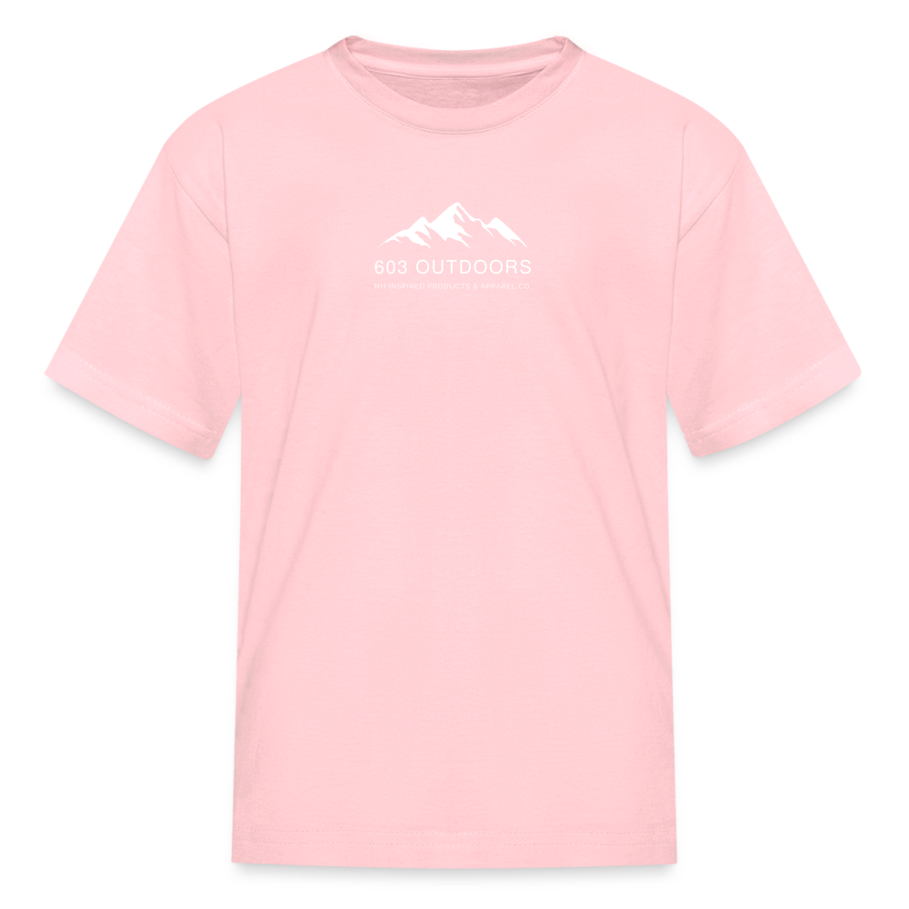 Kids' Mountains T-Shirt - pink