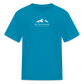 Kids' Mountains T-Shirt - turquoise