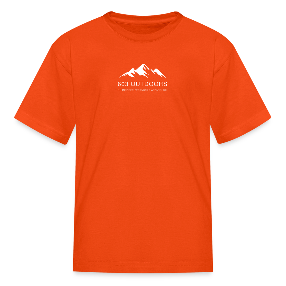 Kids' Mountains T-Shirt - orange