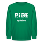 Kids' Snowboard Ride Long Sleeve T-Shirt - kelly green