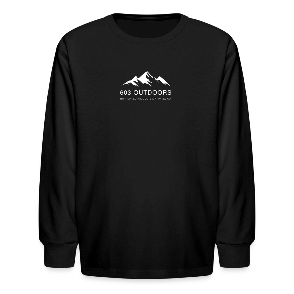 Kids' Original Mountain Long Sleeve T-Shirt - black