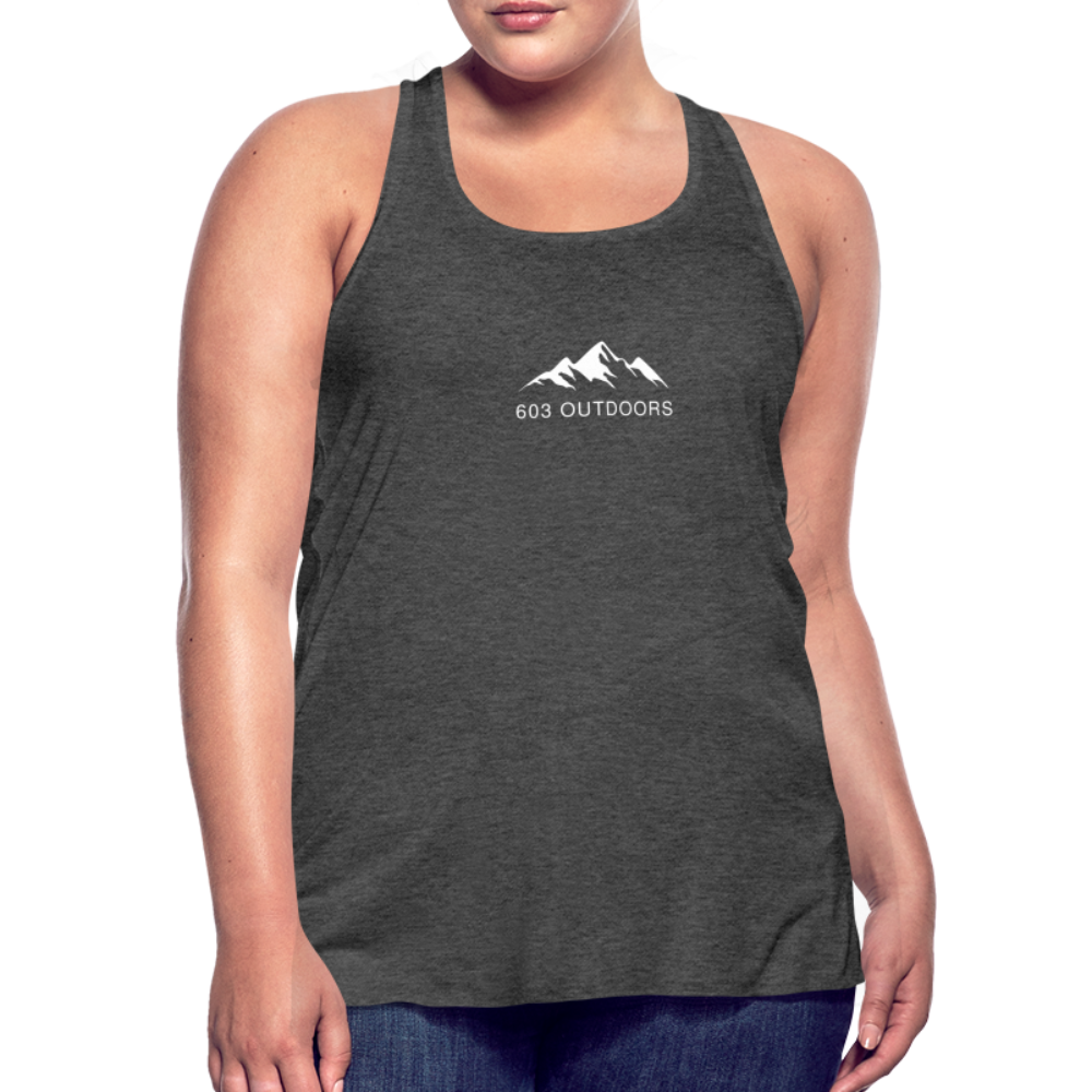 Mountain Flowy Tank Top - deep heather