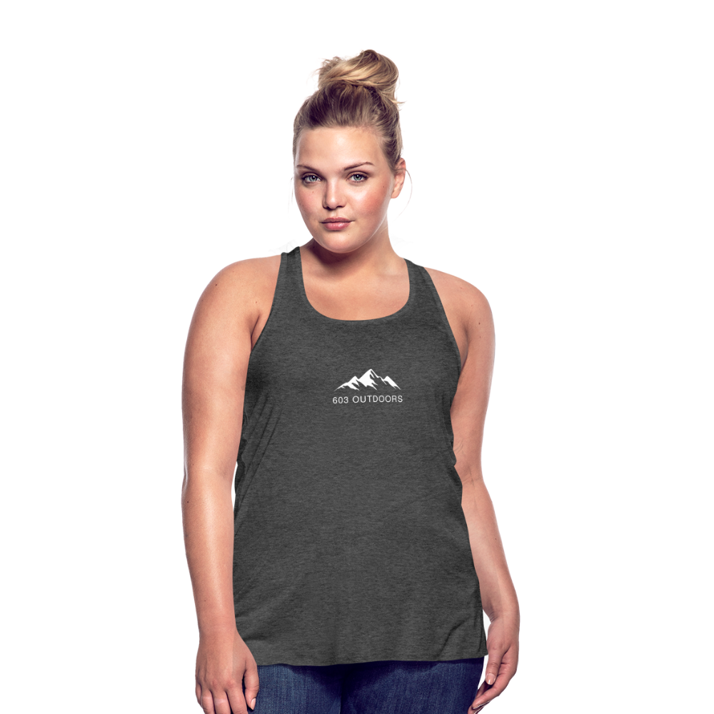 Mountain Flowy Tank Top - deep heather