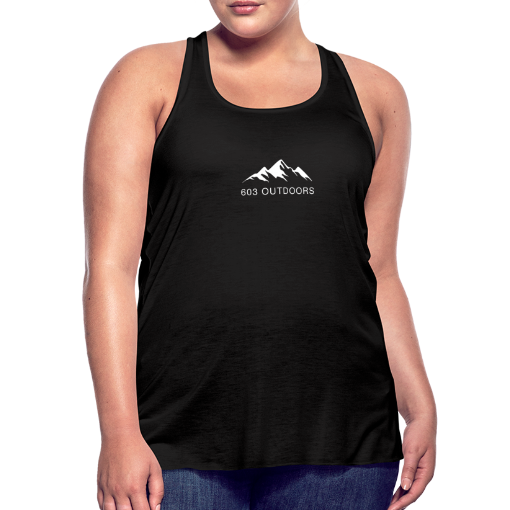 Mountain Flowy Tank Top - black