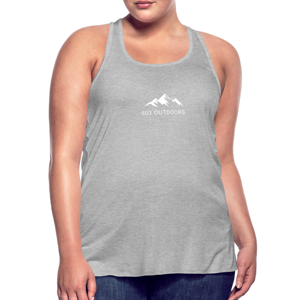 Mountain Flowy Tank Top - heather gray