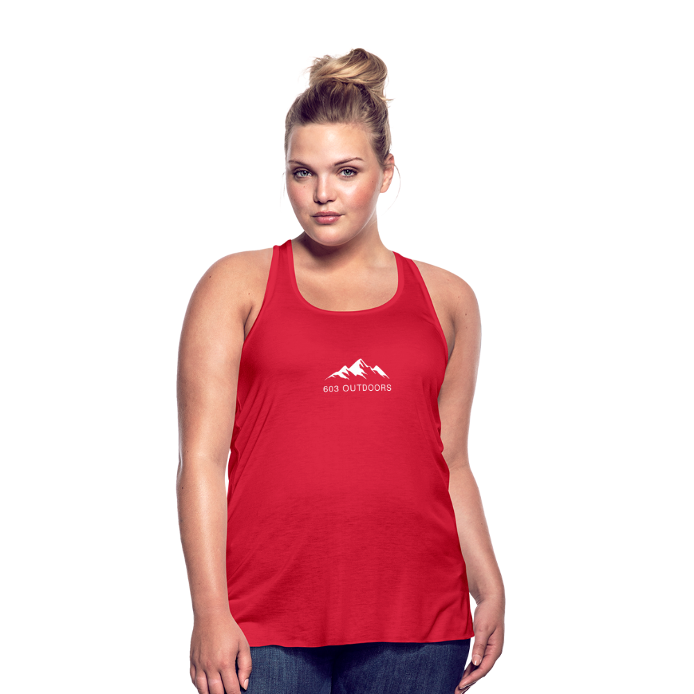 Mountain Flowy Tank Top - red