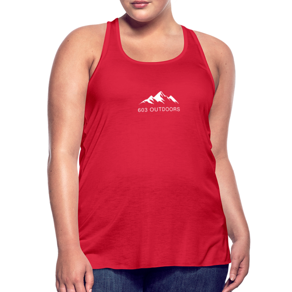 Mountain Flowy Tank Top - red