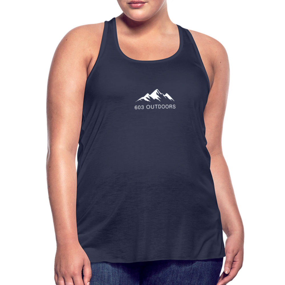 Mountain Flowy Tank Top - navy