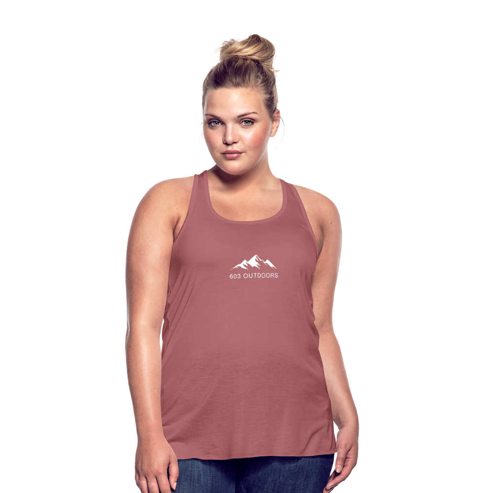 Mountain Flowy Tank Top - mauve