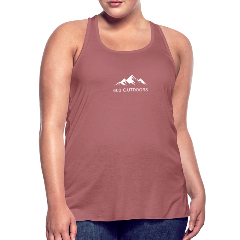 Mountain Flowy Tank Top - mauve