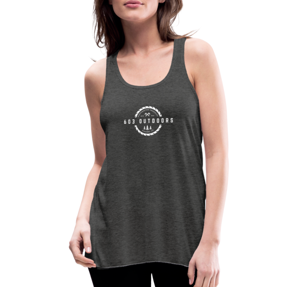 Logger Flowy Tank Top - deep heather