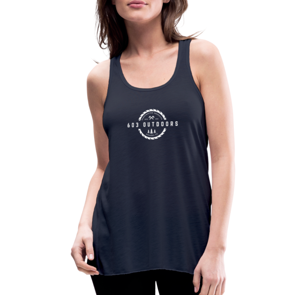 Logger Flowy Tank Top - navy