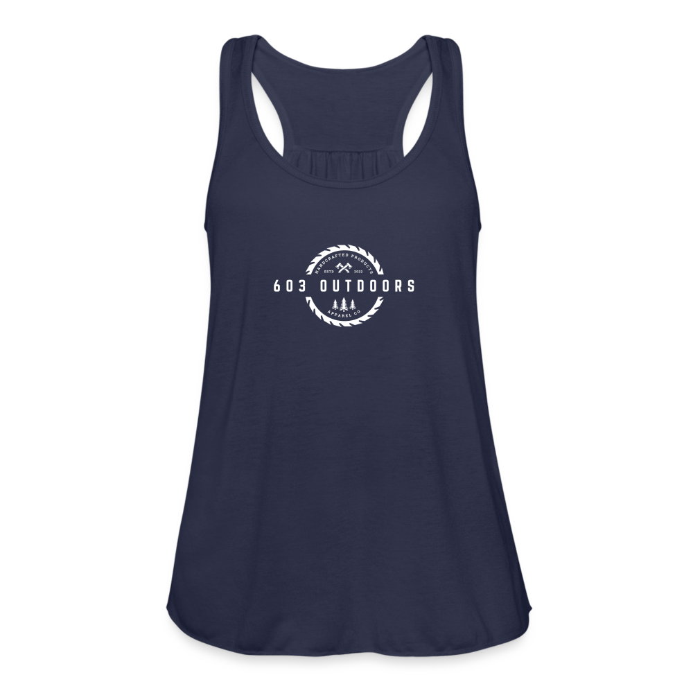 Logger Flowy Tank Top - navy