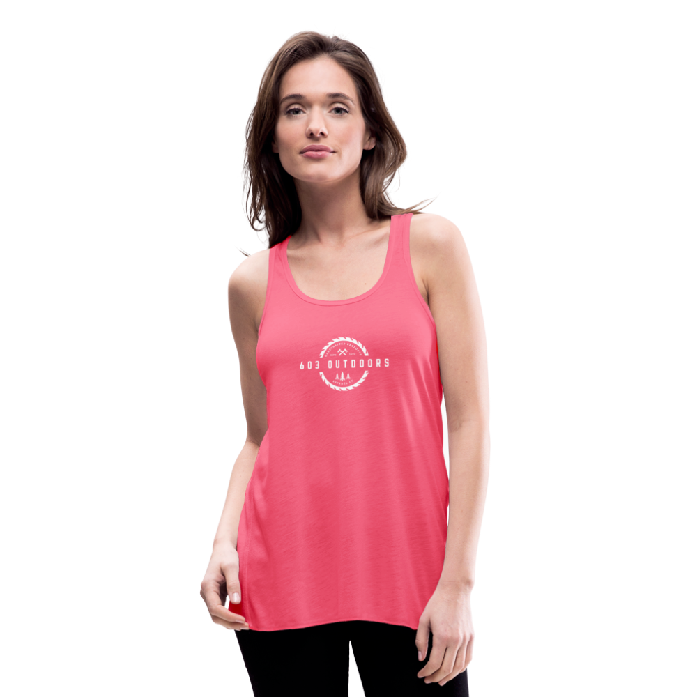 Logger Flowy Tank Top - neon pink