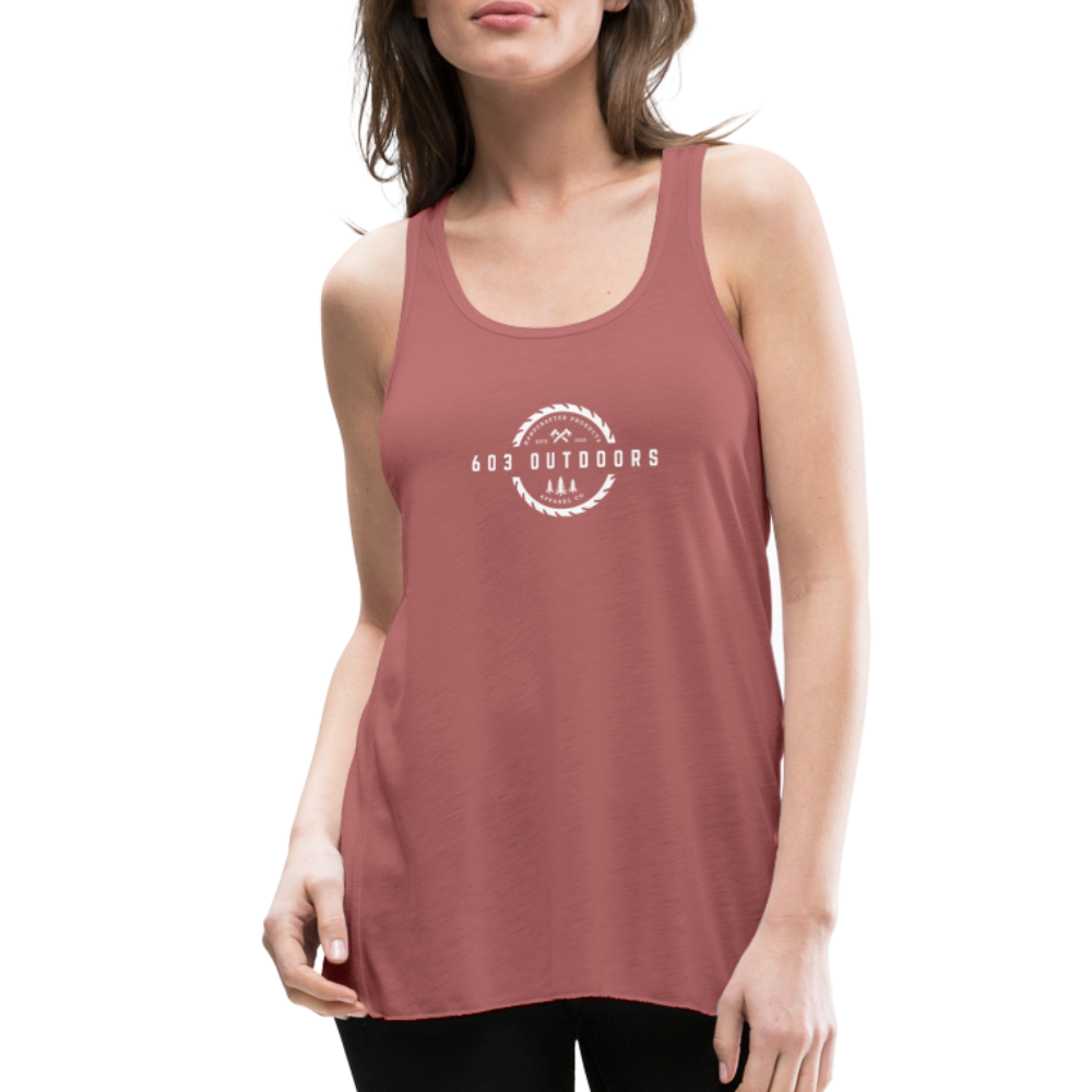 Logger Flowy Tank Top - mauve