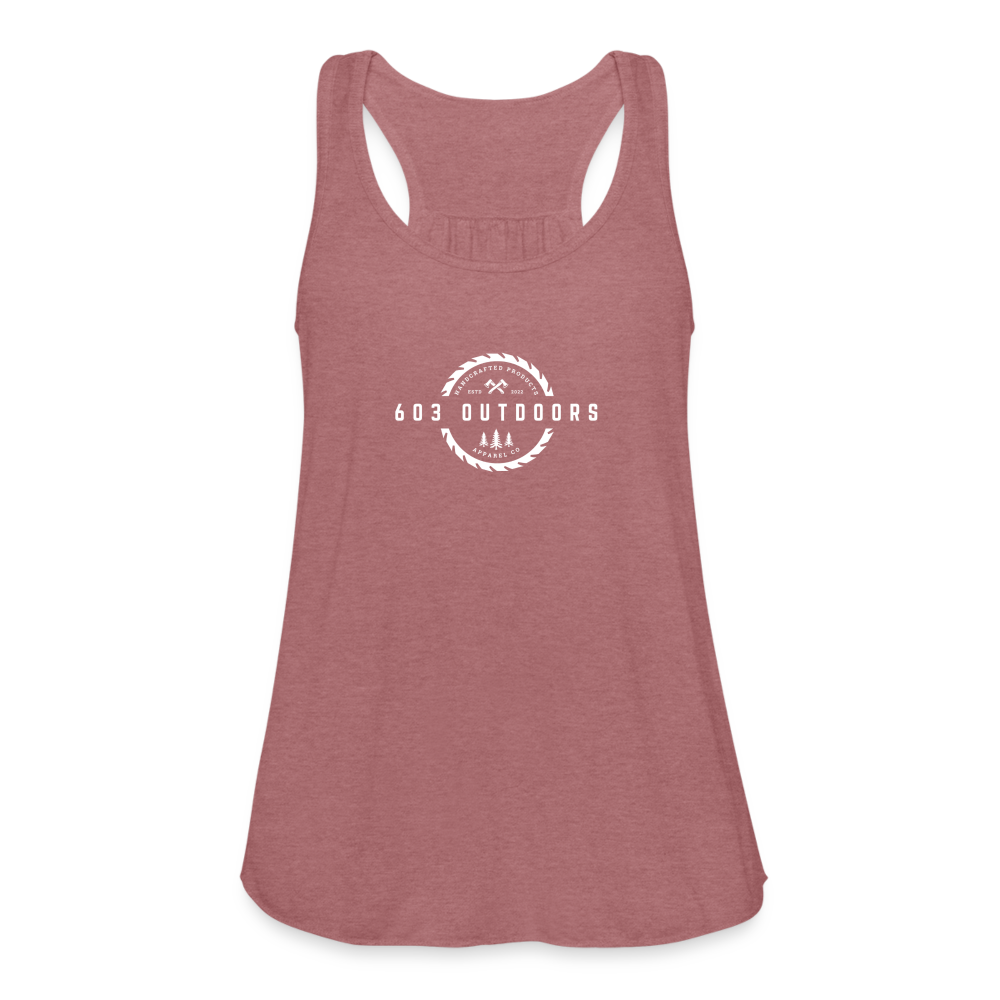 Logger Flowy Tank Top - mauve