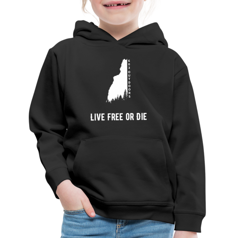 Kids‘ LFOD Premium Hoodie - black