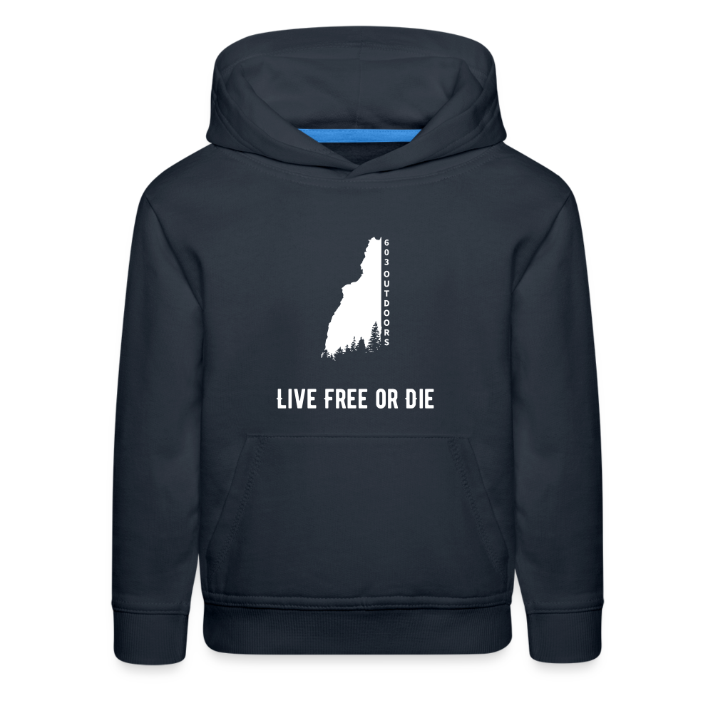 Kids‘ LFOD Premium Hoodie - navy