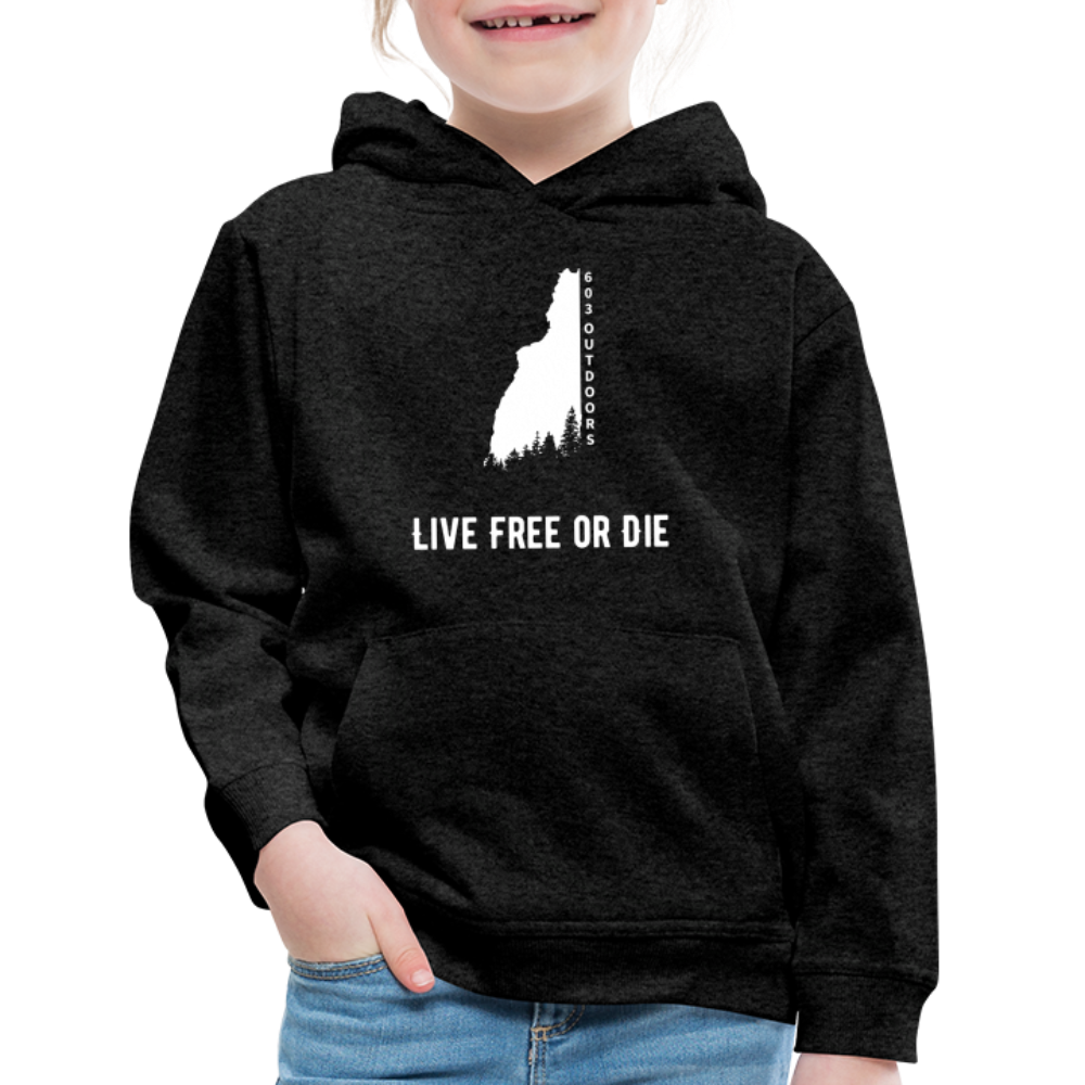 Kids‘ LFOD Premium Hoodie - charcoal grey