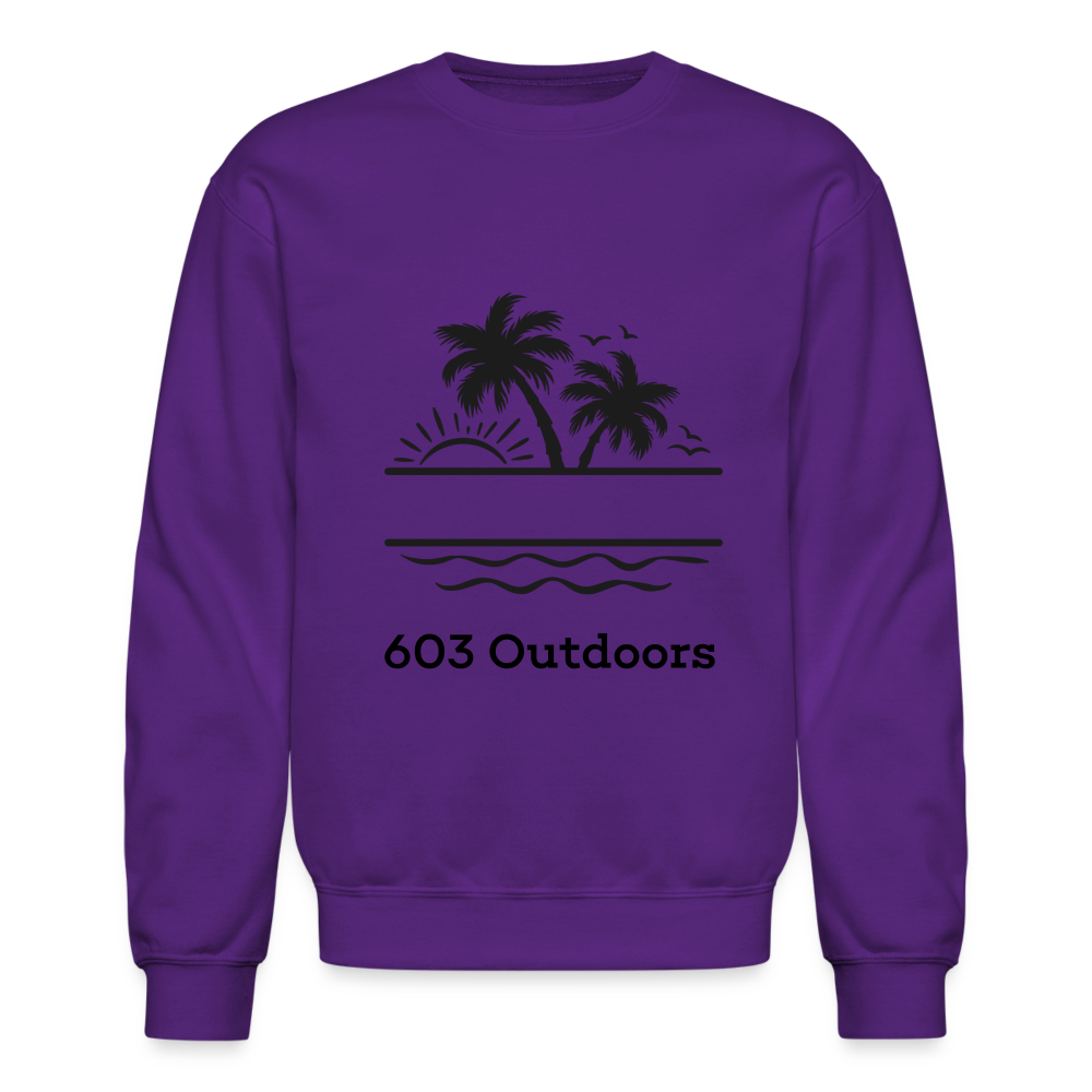 Sunset Crewneck - purple