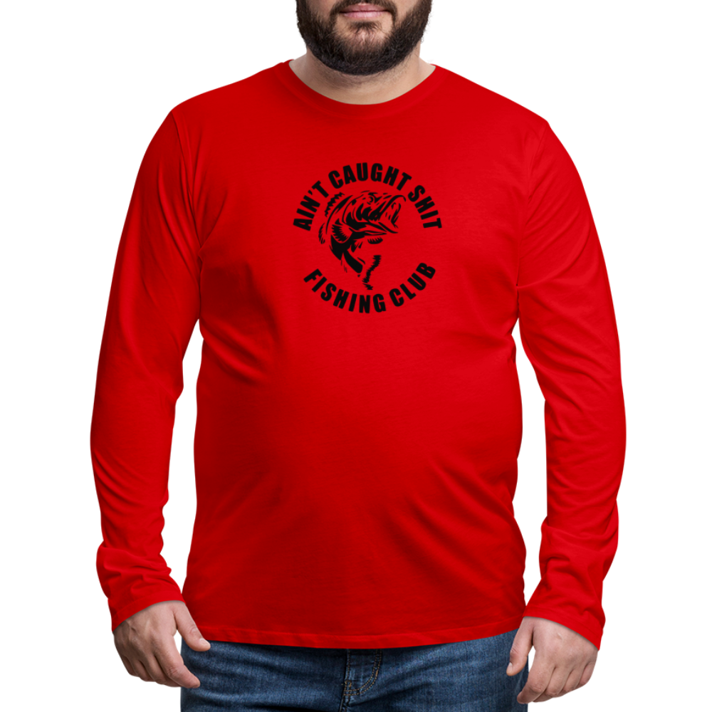 No Fish Premium Long Sleeve T-Shirt - red