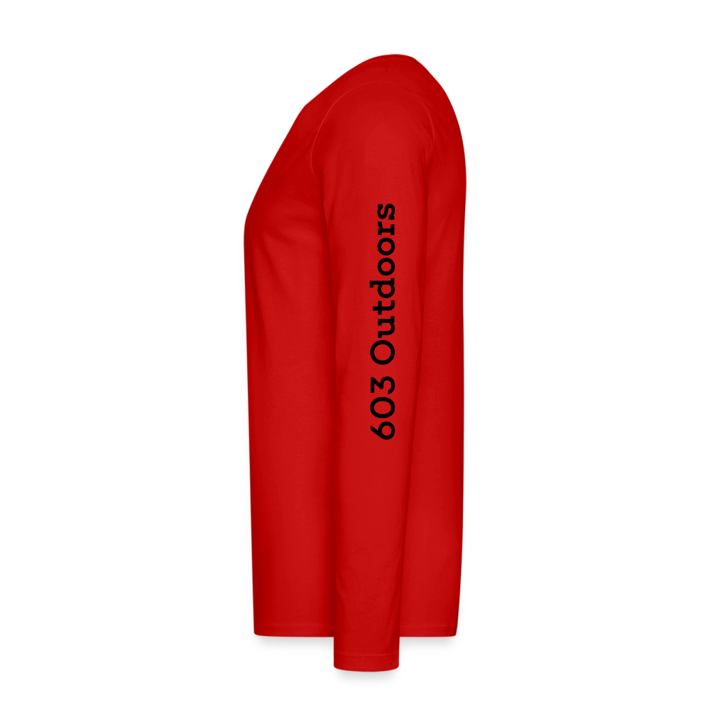 Drill Premium Long Sleeve T-Shirt - red