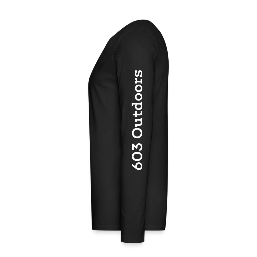 Snowboard Premium Long Sleeve T-Shirt - black