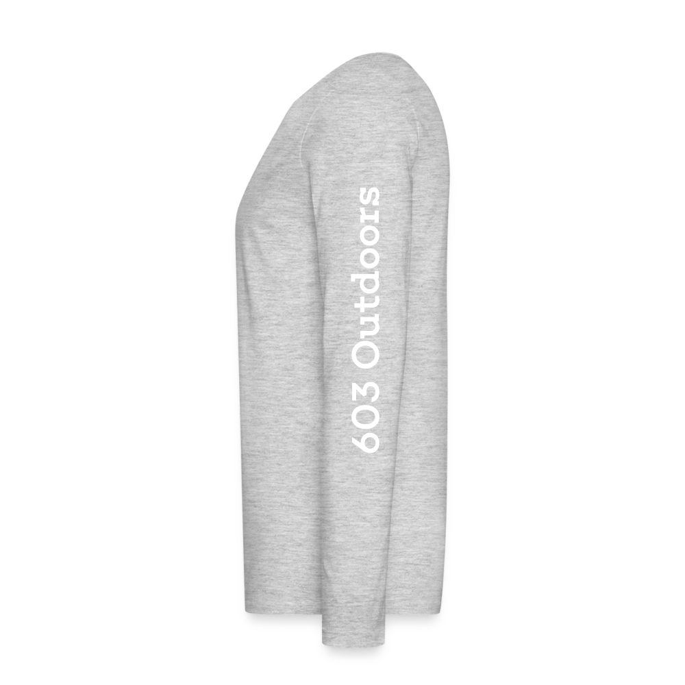 Snowboard Premium Long Sleeve T-Shirt - heather gray