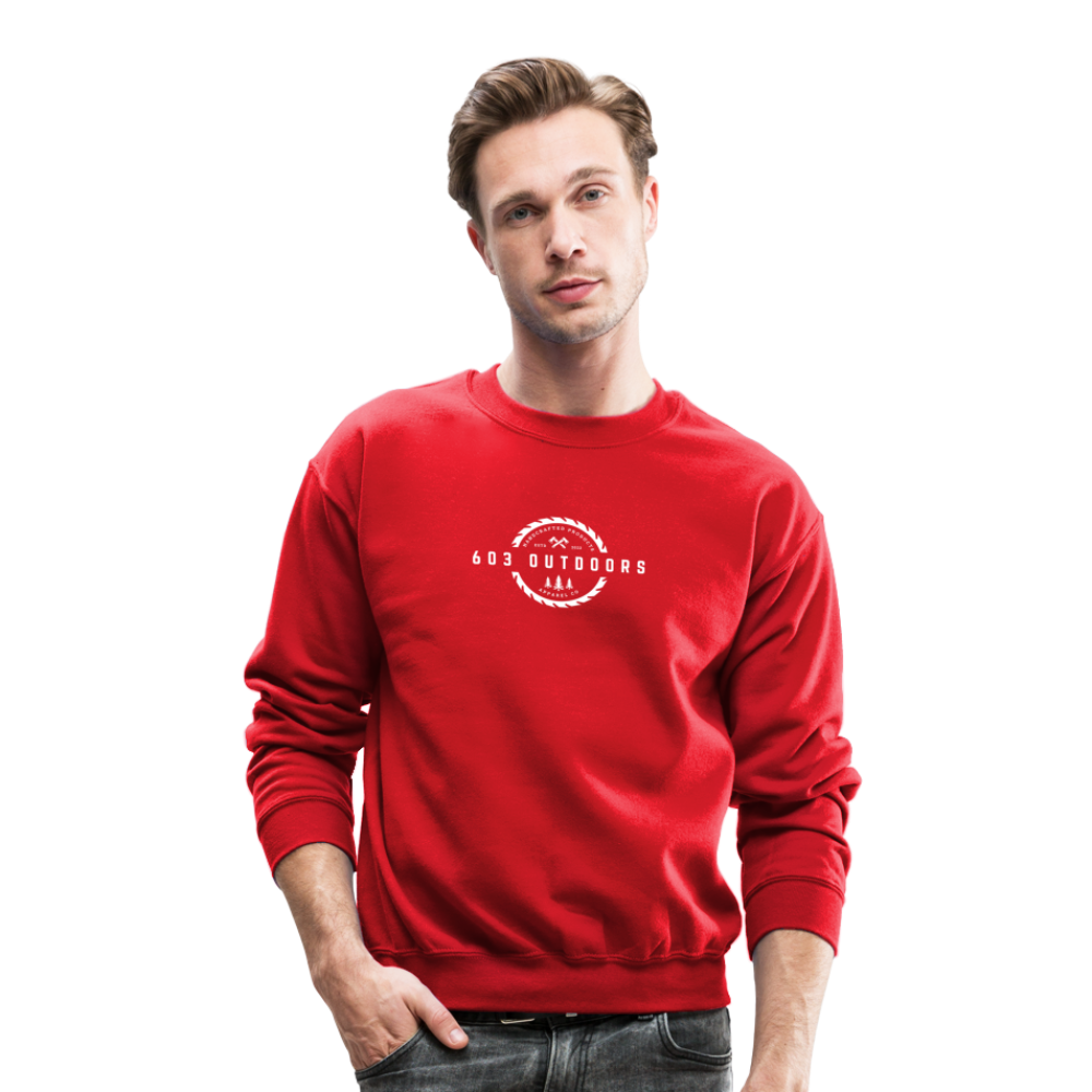 Logger Crewneck Sweatshirt - red