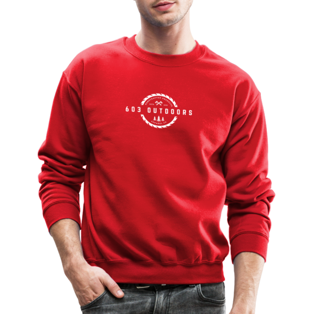 Logger Crewneck Sweatshirt - red