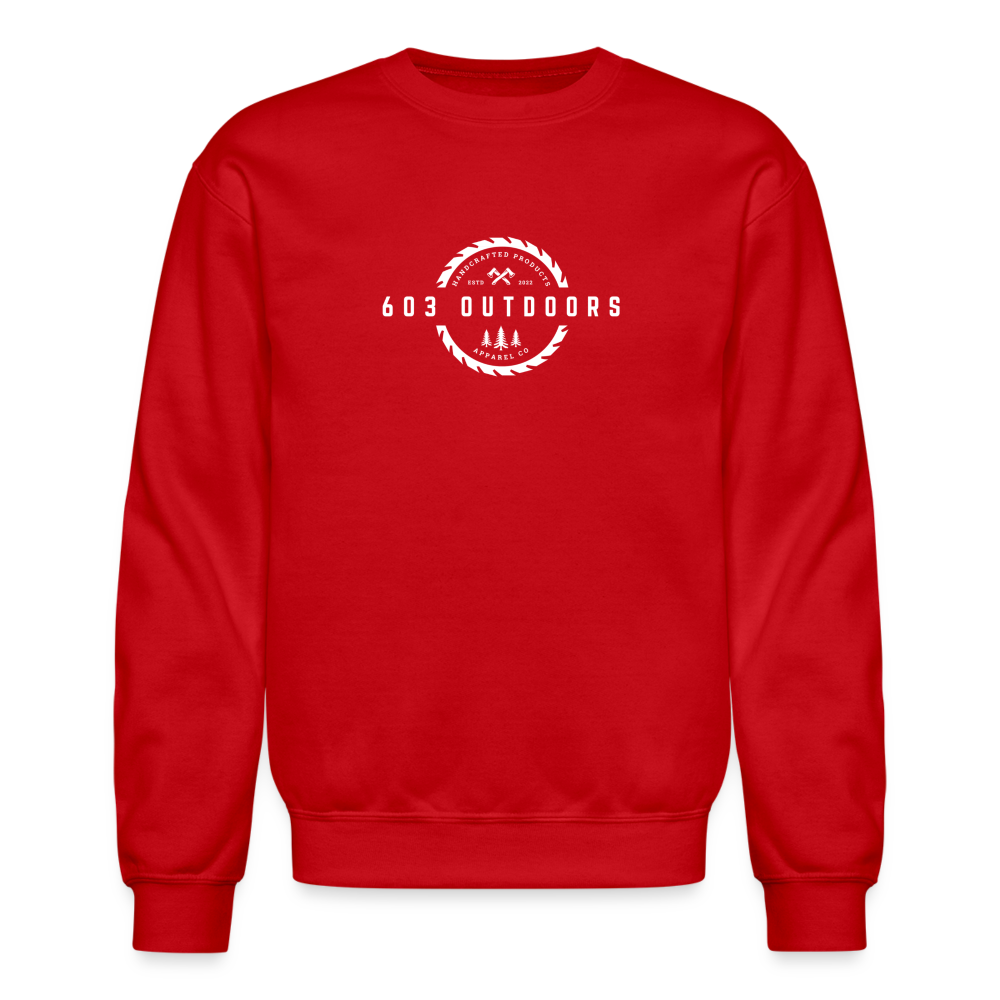 Logger Crewneck Sweatshirt - red