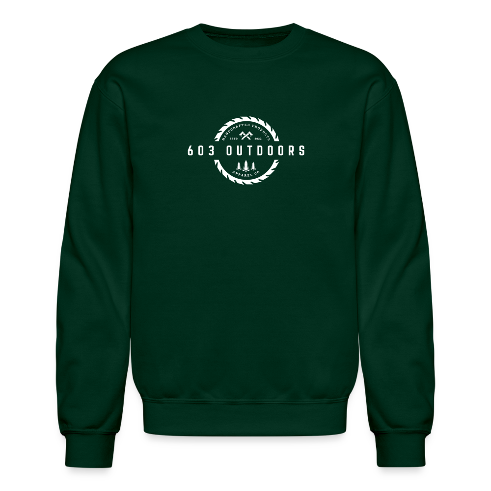 Logger Crewneck Sweatshirt - forest green