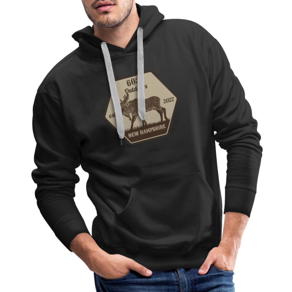 Big Classy Moose Premium Hoodie - black